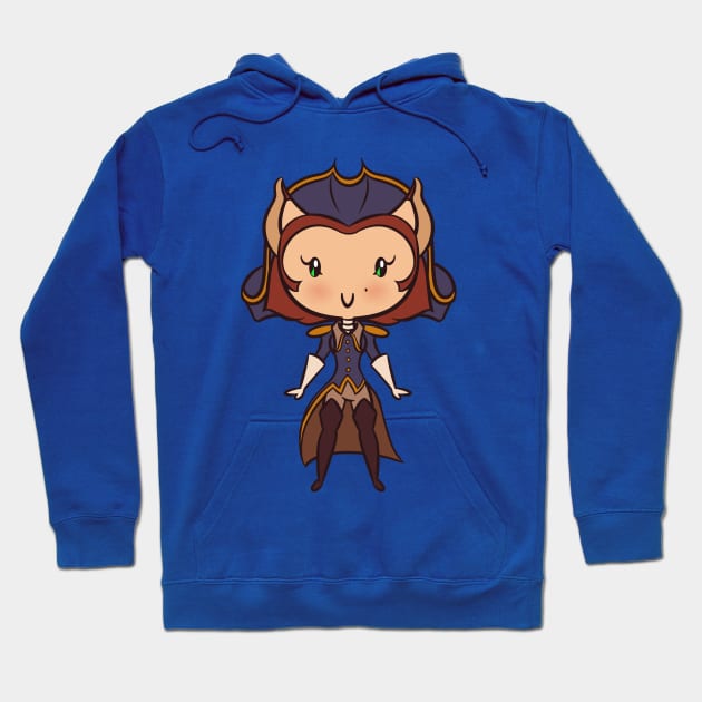 Space Captain: Lil' CutiEs Hoodie by Ellador